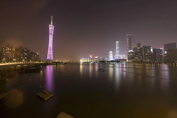 Paysage urbain moderne à Guangzhou — Photo