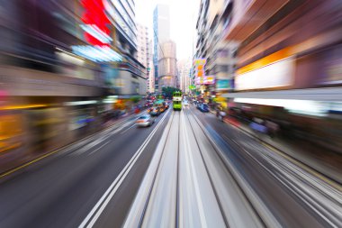 Rating bulanıklık modern şehir hong kong sokak hareketleri