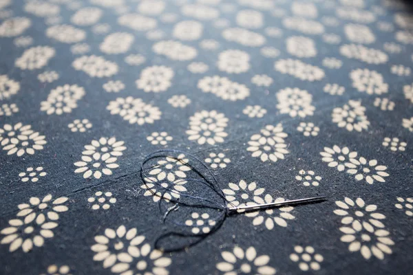 Manière chinoise traditionnelle teint tissu batik — Photo