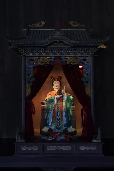 Taoism statue in relic — Stock Photo, Image