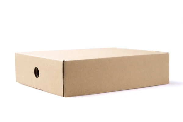 Brown package box — Stock Photo, Image