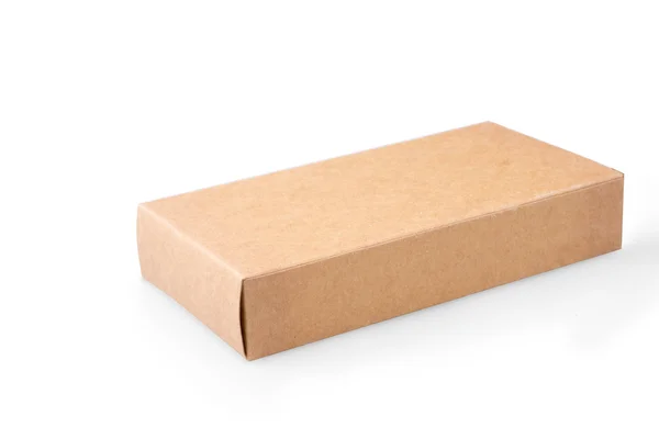 Brown package box — Stock Photo, Image