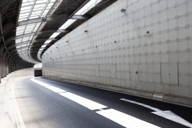 Modern şehir boş tüneli 