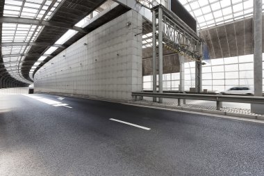 Modern şehir boş tüneli 