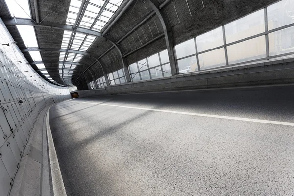 Empty tunnel of modern city — Stock Photo, Image
