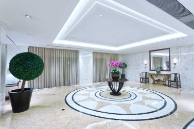 Otel lüks lobi salonu