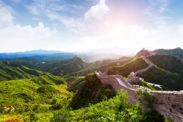 Grote muur in china — Stockfoto