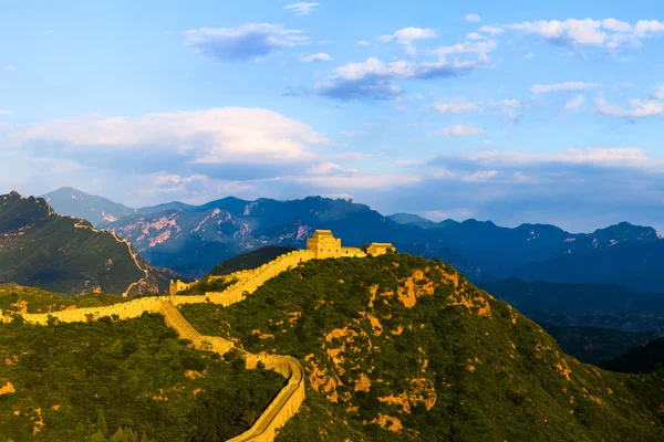 Große Mauer in China — Stockfoto