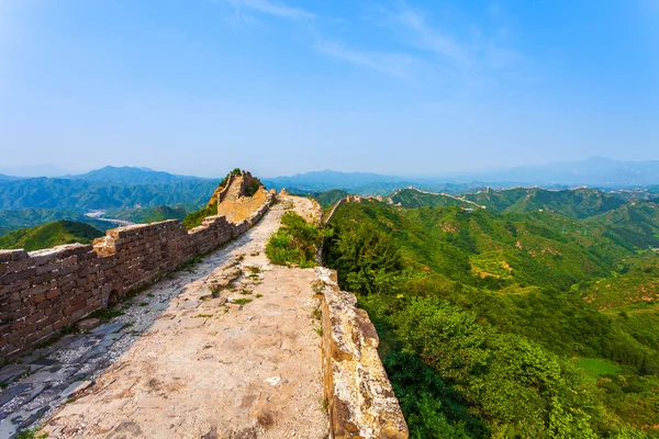 Große Mauer in China — Stockfoto