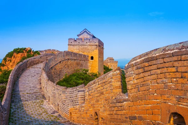 Große Mauer in China — Stockfoto