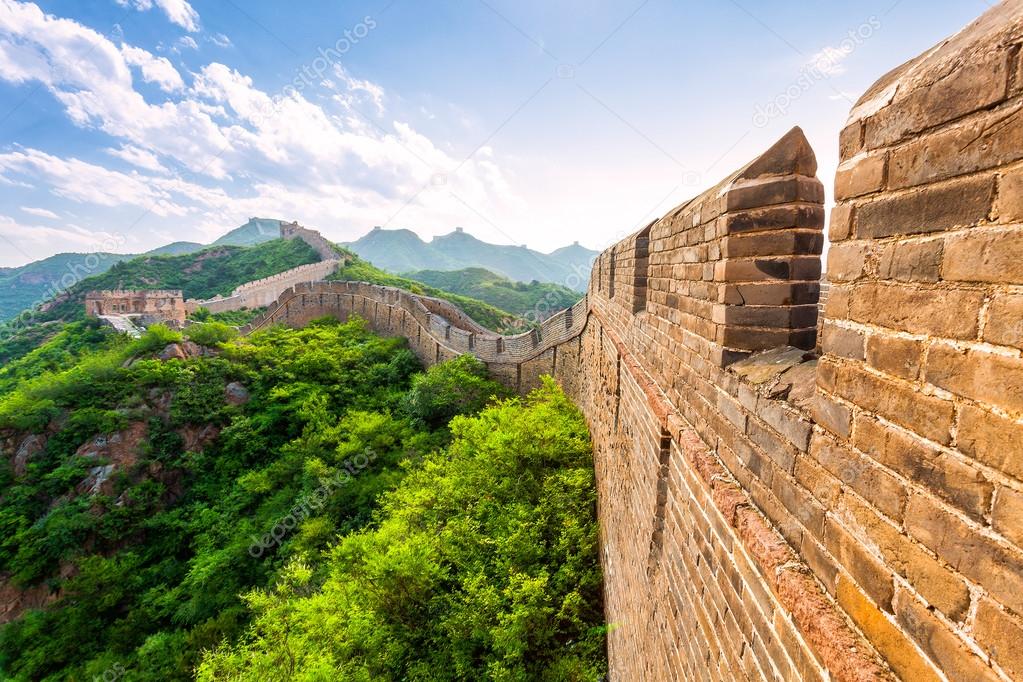 Great wall in China