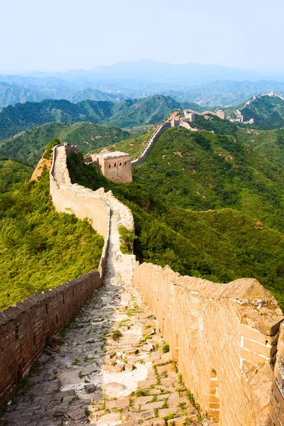 Große Mauer in China — Stockfoto