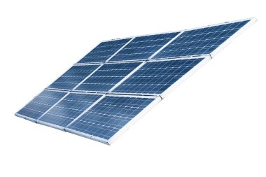Yenilenebilir güneş enerjisi kullanan enerji santrali
