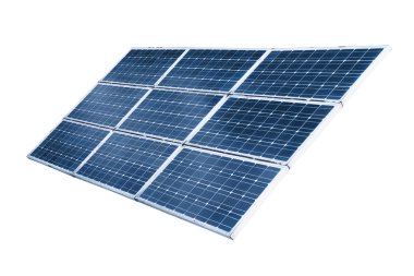 Yenilenebilir güneş enerjisi kullanan enerji santrali