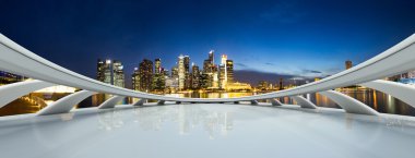panoramik manzarası ve modern binalar