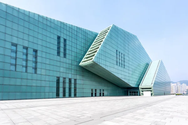 Horizonte panorâmico e edifícios modernos — Fotografia de Stock