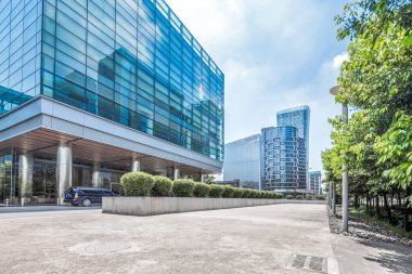 panoramik manzarası ve modern binalar
