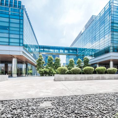 panoramik manzarası ve modern binalar