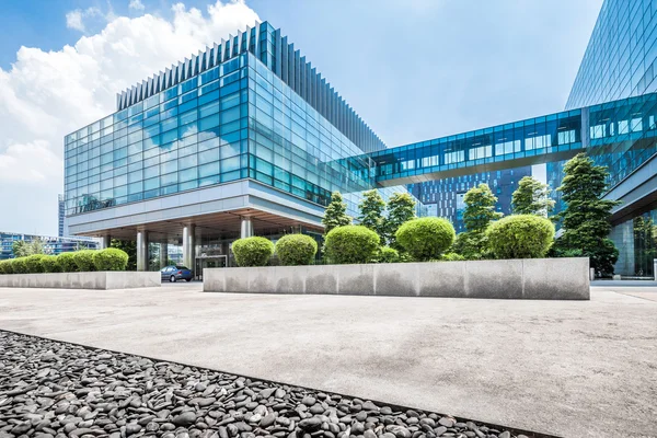 Panorama-Skyline und moderne Gebäude — Stockfoto