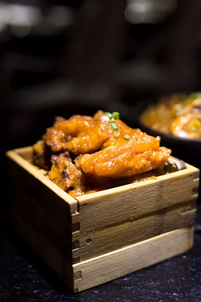 Chinees eten op tafel — Stockfoto