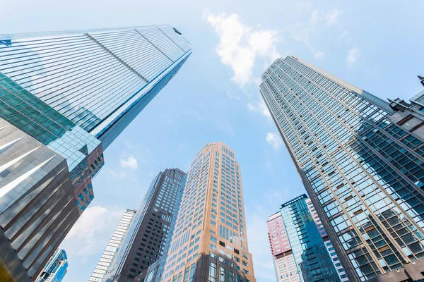 Low angle view of skyscrapers — Stock Photo, Image