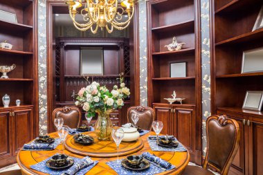 lüks salon iç ve dekorasyon