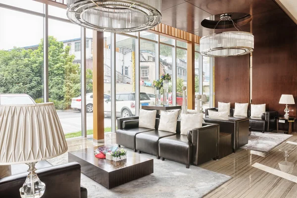 Luxushotellobby und Funiture — Stockfoto