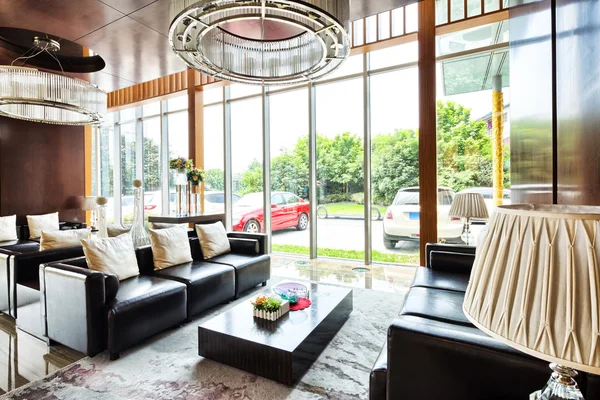 Luxus szálloda halljában és bútorok — Stock Fotó
