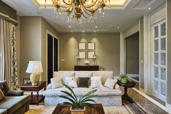 Luxury living room interior — Stock Photo, Image