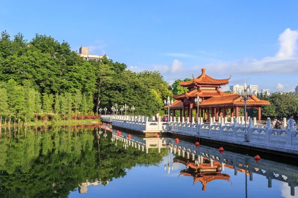 Vintage chinese pavillion — Stock Photo, Image