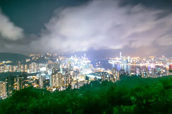 Panorama miasta z drapaczami chmur w nowoczesnym mieście — Zdjęcie stockowe