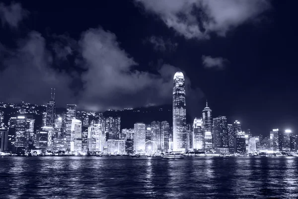 panorama of skyscrapers and a river
