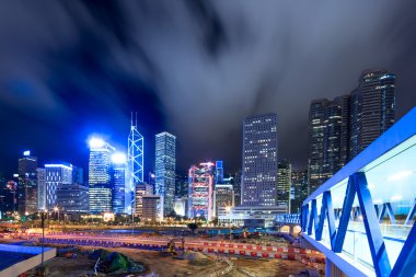 modern bir şehir içinde gökdelenler Panoraması