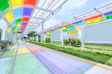 kaldırım bir park ile Grönland