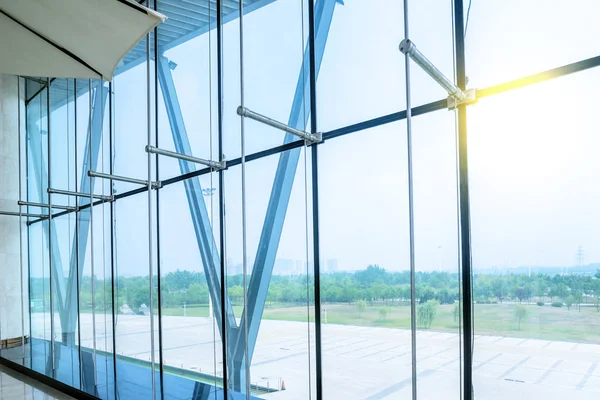 Corridor in moder office building — Stock Photo, Image