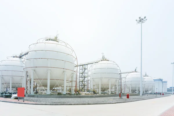 Vista del deposito dell'olio — Foto Stock