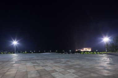 Geceleri boş arka plan