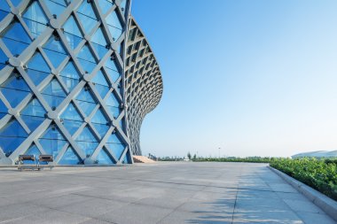 Bina dış boş yere ile parçası