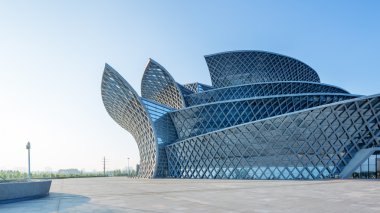 Modern Bina dış boş yere