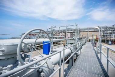 petrol rafineri tesisi yapısını