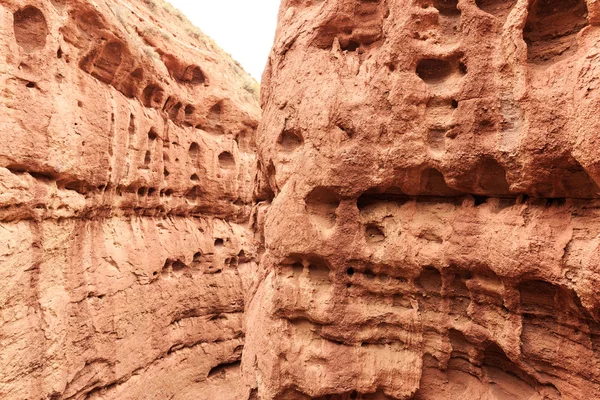 Muro de valle de arenisca roja —  Fotos de Stock