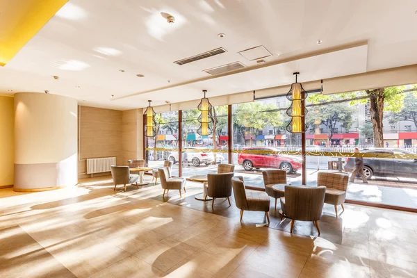 Restoran Modern Dekorasyonu Ile — Stok fotoğraf