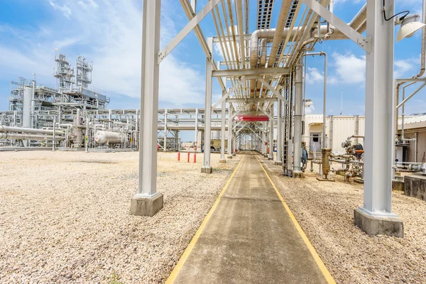 Stand raffineria di petrolio — Foto Stock