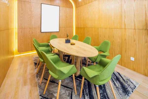 Interior of dining room of villa — Stock Photo, Image