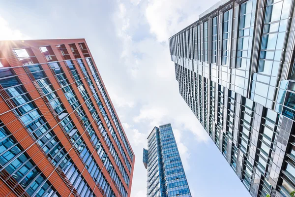 Exterior de edificios modernos — Foto de Stock