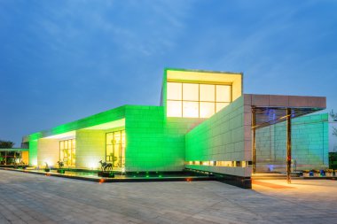 Dış açık gökyüzünde modern Villa