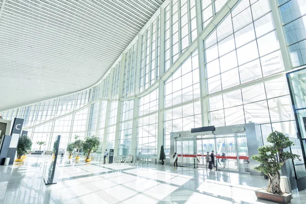 Interior of bright modern hall — Stock Photo, Image