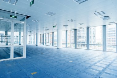 Modern ofis binasının içi