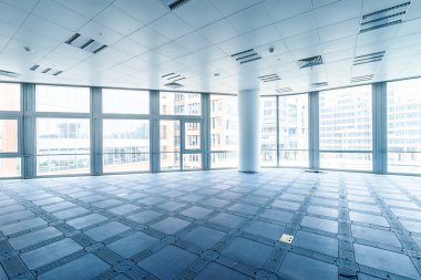 Modern ofis binasının içi