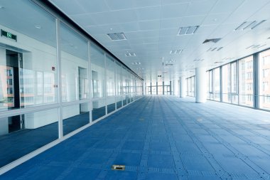 Modern ofis binasının içi